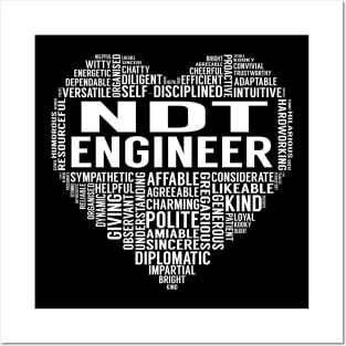 Ndt Engineer Heart Posters and Art